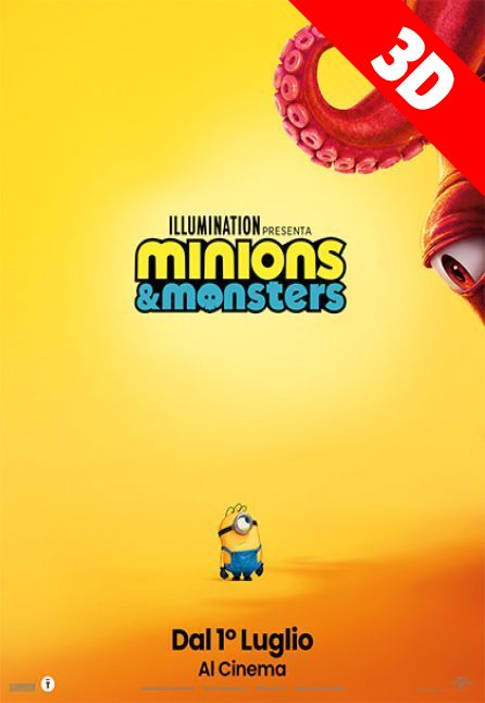 MINIONS  eEe  MONSTERS | 3D